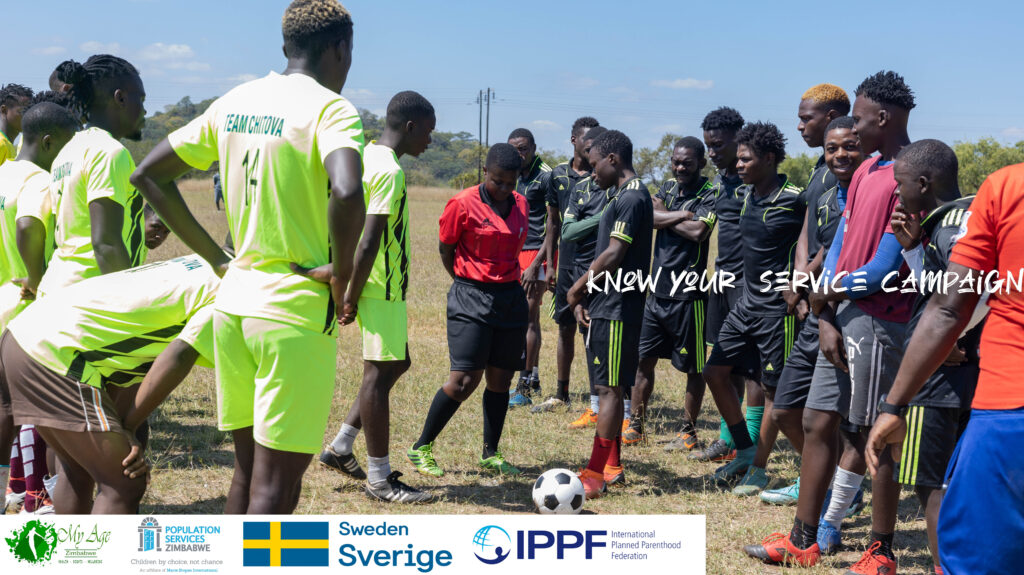 Using Sports to spark for SRHR information and services!